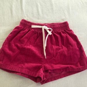 new hot pink urban outfitters comfy shorts 💗